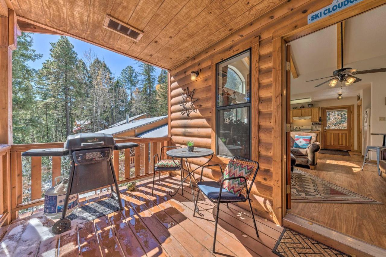 Charming Coppertop Cloudcroft Cabin 3 Mi To Ski Exteriör bild