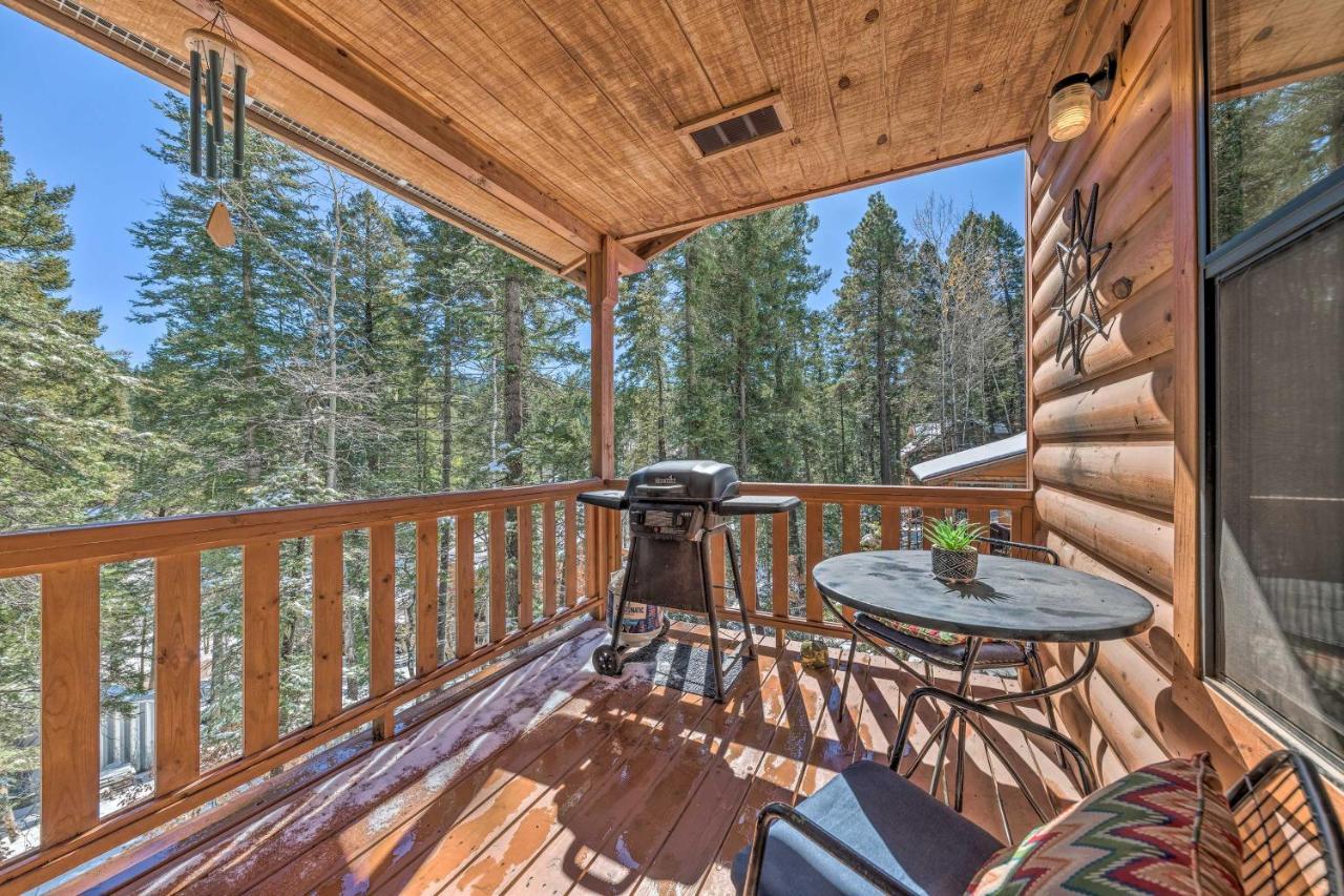 Charming Coppertop Cloudcroft Cabin 3 Mi To Ski Exteriör bild