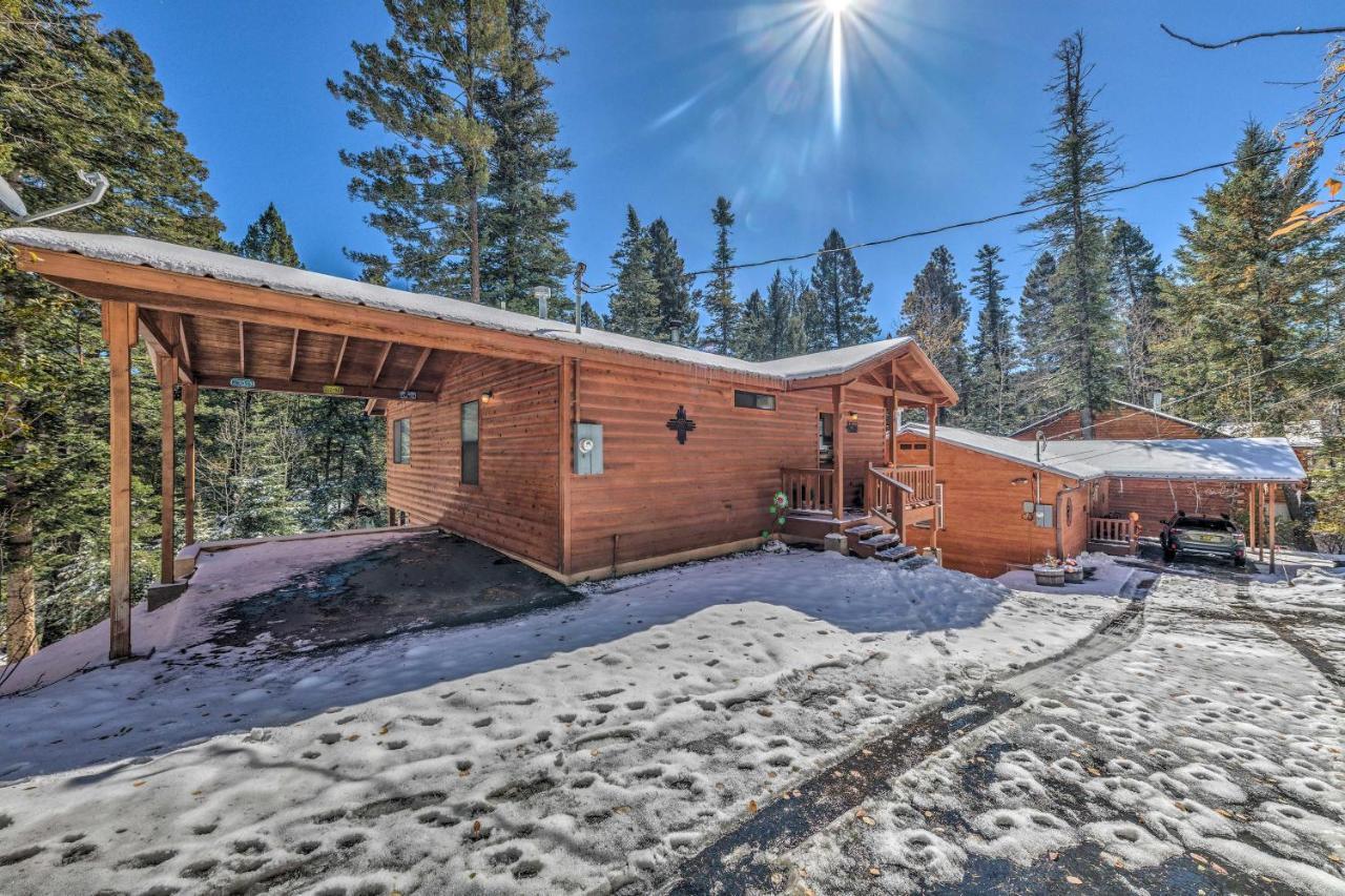 Charming Coppertop Cloudcroft Cabin 3 Mi To Ski Exteriör bild